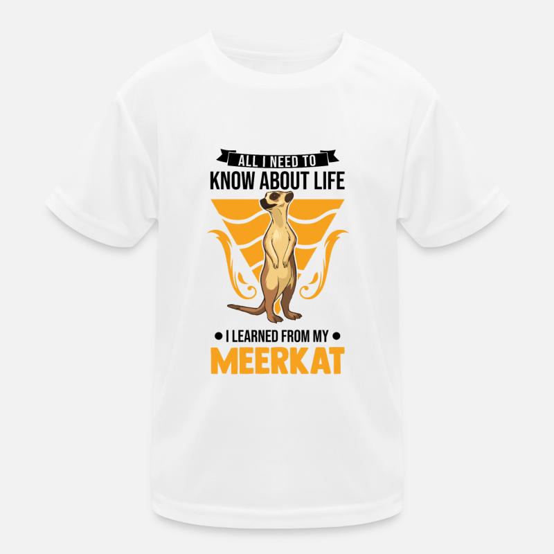 Suricate d’Erdmännchen T-shirt sport Enfant
