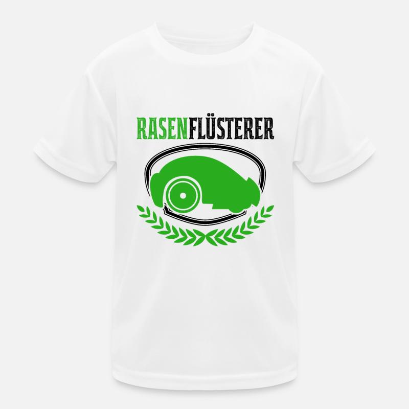 Rasenflüsterer Rasenmähroboter Mähroboter Kinder Funktions-T-Shirt