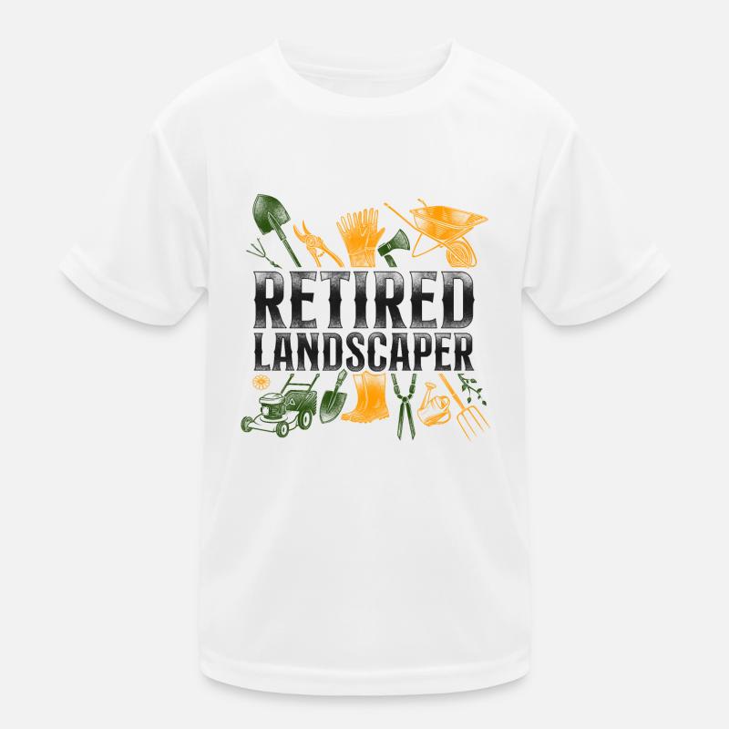 Landscaper Landscaping Landscape Kids Functional T-Shirt