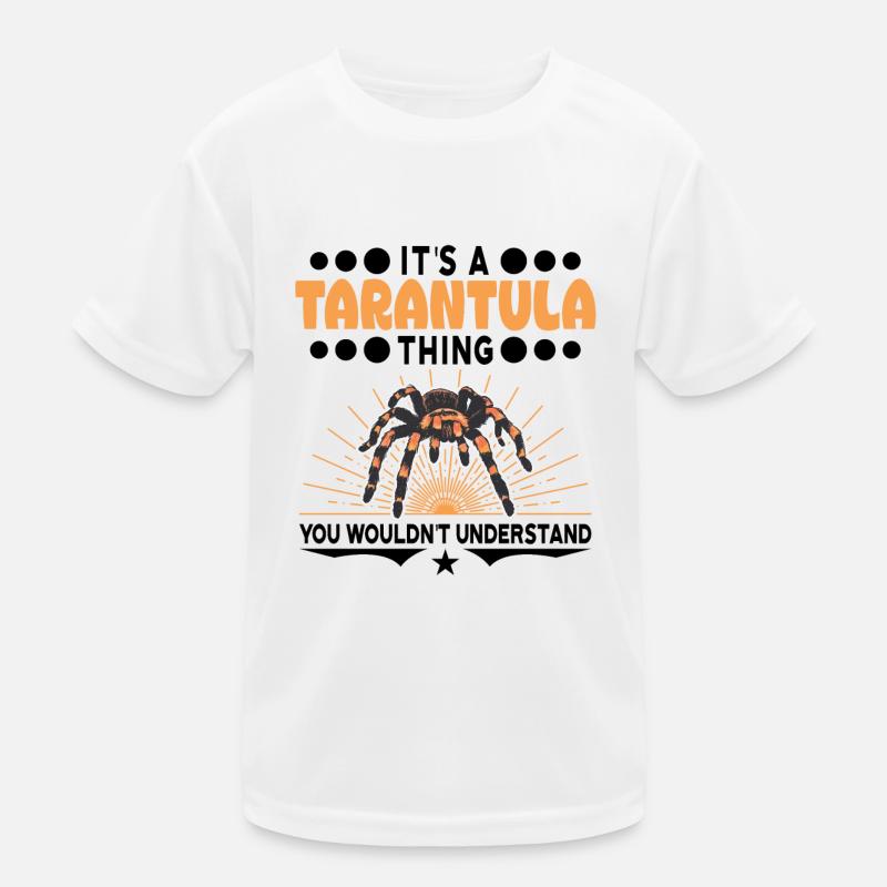 Tarantel Ding Geschenk Tarantula Kinder Funktions-T-Shirt