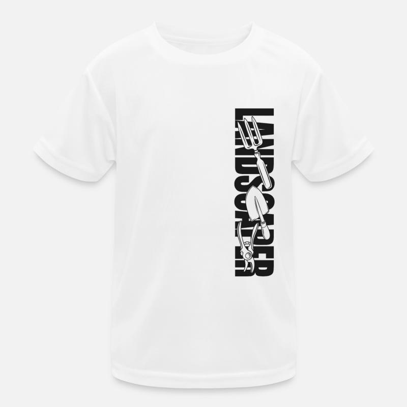 Landscaper Landscaping Landscape Kids Functional T-Shirt