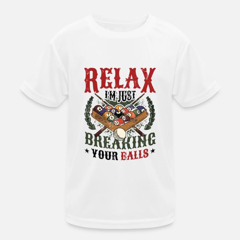 Billards Pool Players Kinder Funktions-T-Shirt