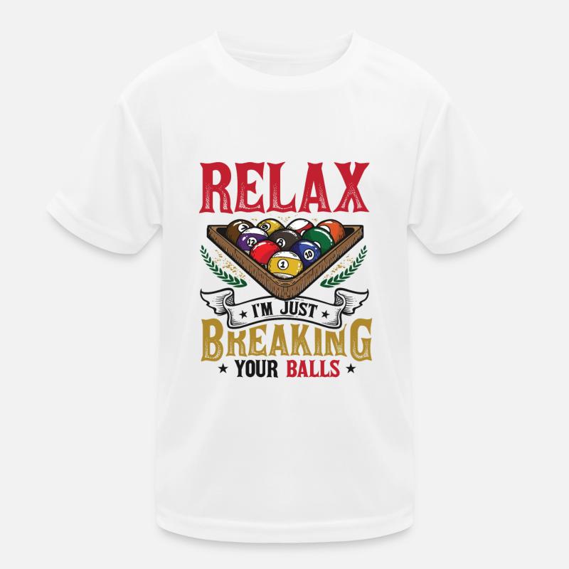 Joueurs de billard T-shirt sport Enfant
