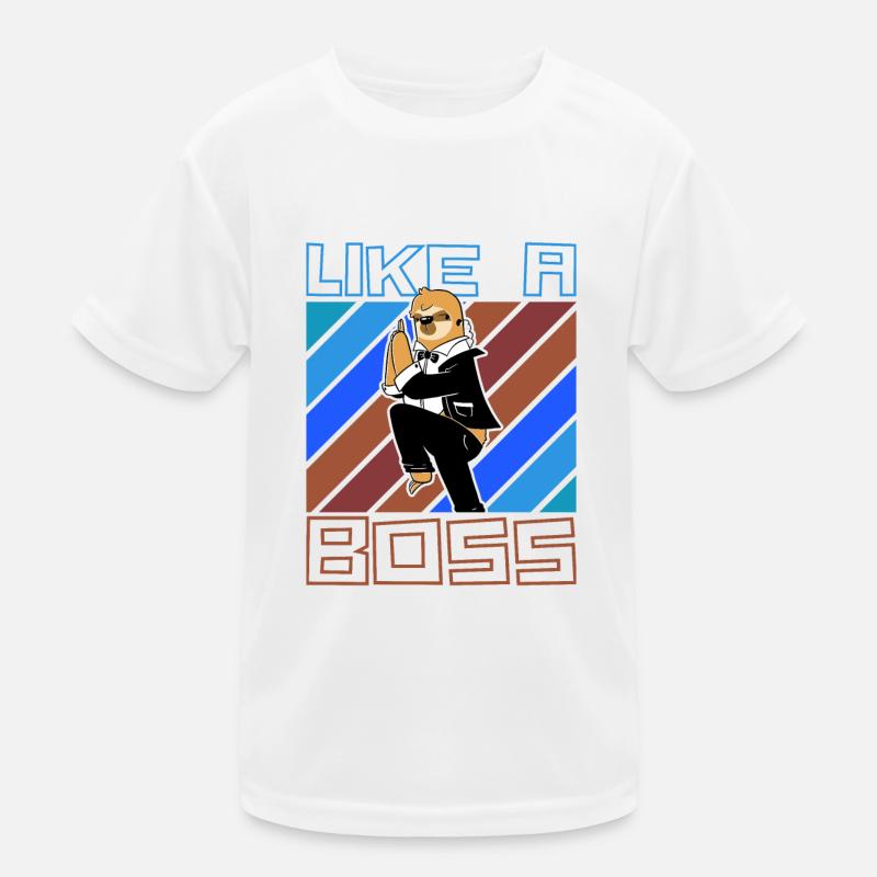 Like a Boss - Funny Sloth Agent Saying Kids Functional T-Shirt