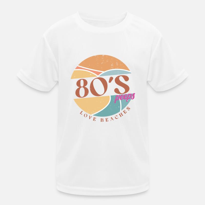 80er Kinder Funktions-T-Shirt