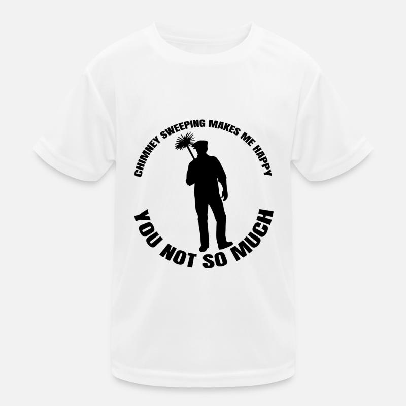 Ramoneur Cadeau Balayeuse de nourriture Ramoneur T-shirt sport Enfant