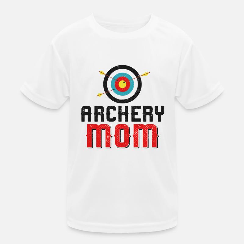 Archer Archer Archer Maman Mère T-shirt sport Enfant