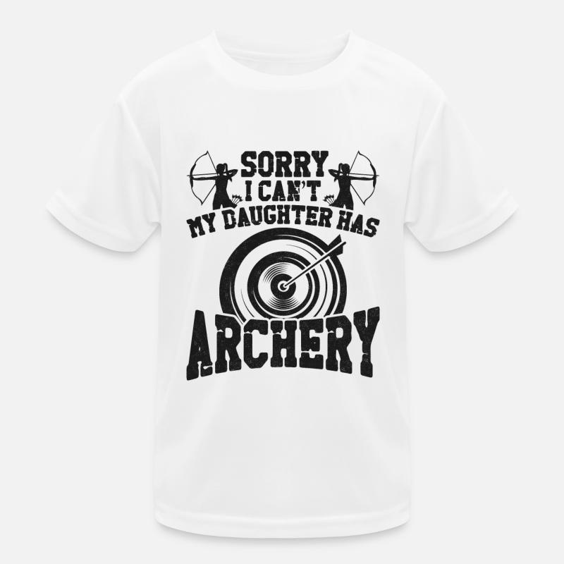 Archer Archer Archer Maman Mère T-shirt sport Enfant