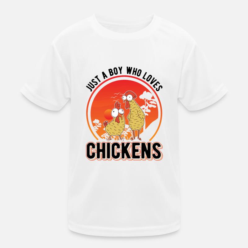 Chickens Young Chicken Chicken Coop Kids Functional T-Shirt