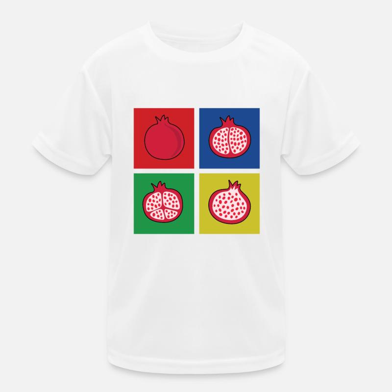 Granatapfel Geschenk Kinder Funktions-T-Shirt
