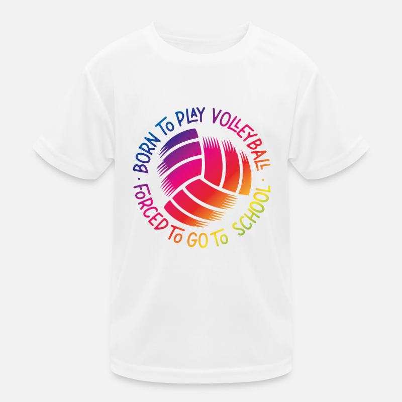 Équipe de volley-ball née de T-shirt sport Enfant