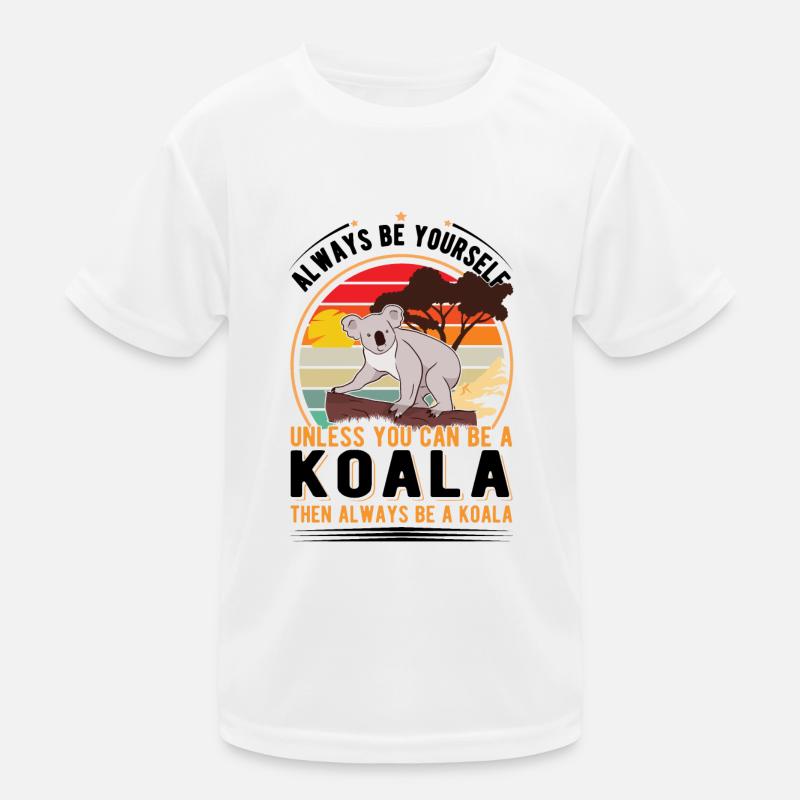 Koala Koalabär Kinder Funktions-T-Shirt