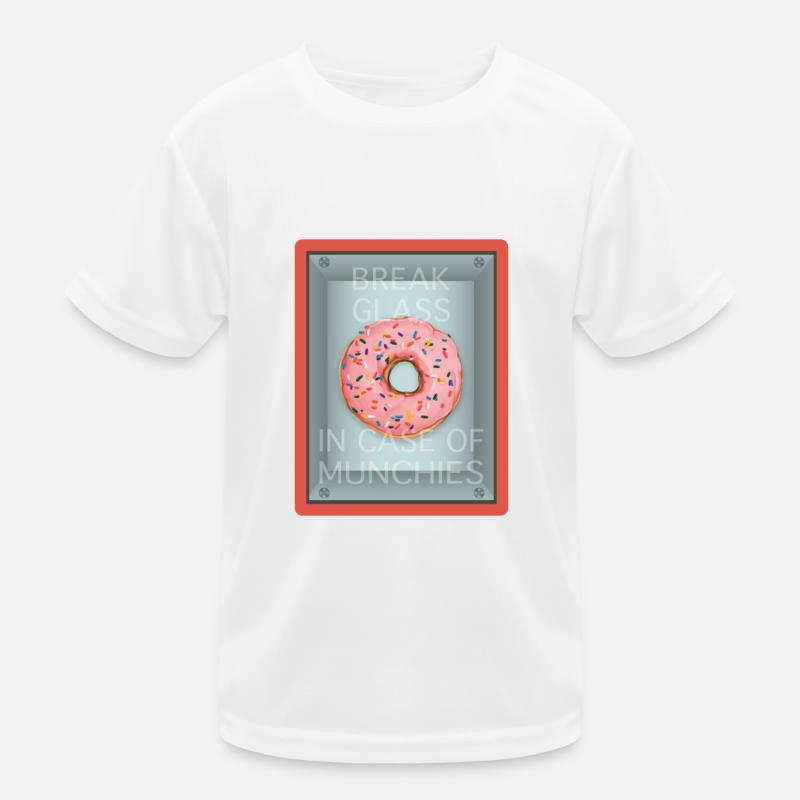 Cravings for donut Kids Functional T-Shirt