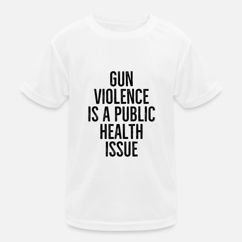 Waffengewalt ist ein Problem der öffentlichen Gesundheit Kinder Funktions-T-Shirt