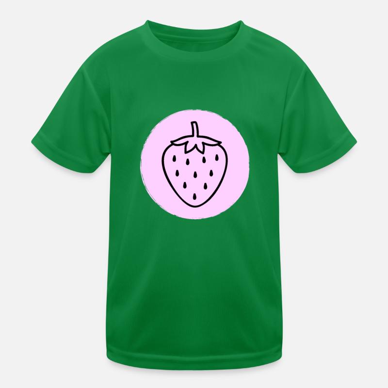 Strawberry Kids Functional T-Shirt