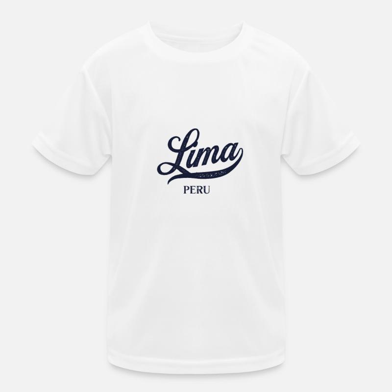 Rétro Pérou City - Vintage Lima T-shirt sport Enfant