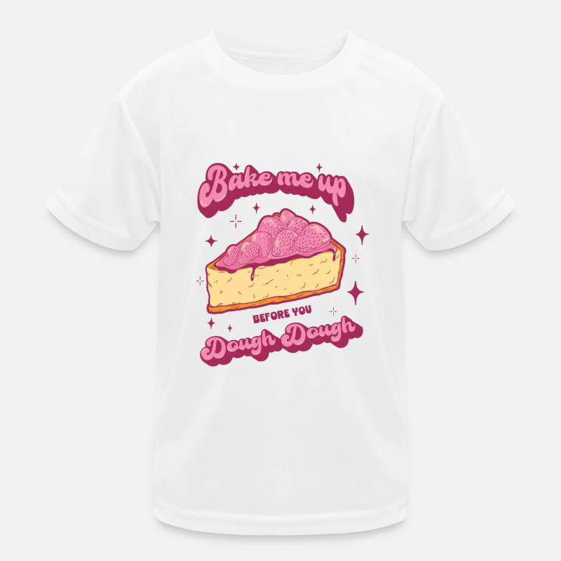 Baking cakes Baker Design n Dessert lovers Kids Functional T-Shirt