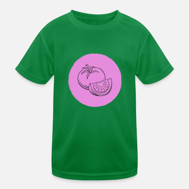 Tomate Kinder Funktions-T-Shirt