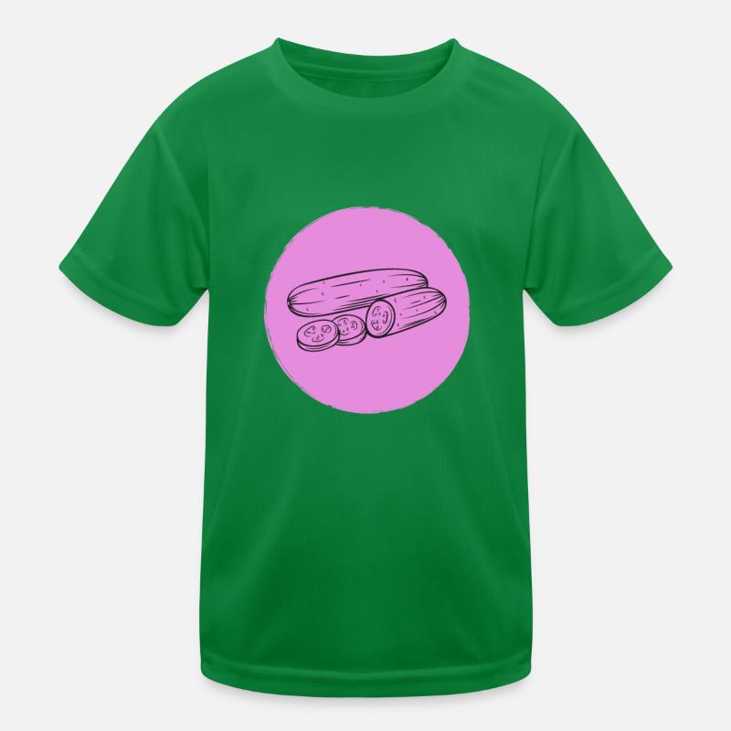 Cucumber Kids Functional T-Shirt