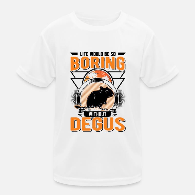 La vie serait si ennuyeuse sans Degus T-shirt sport Enfant