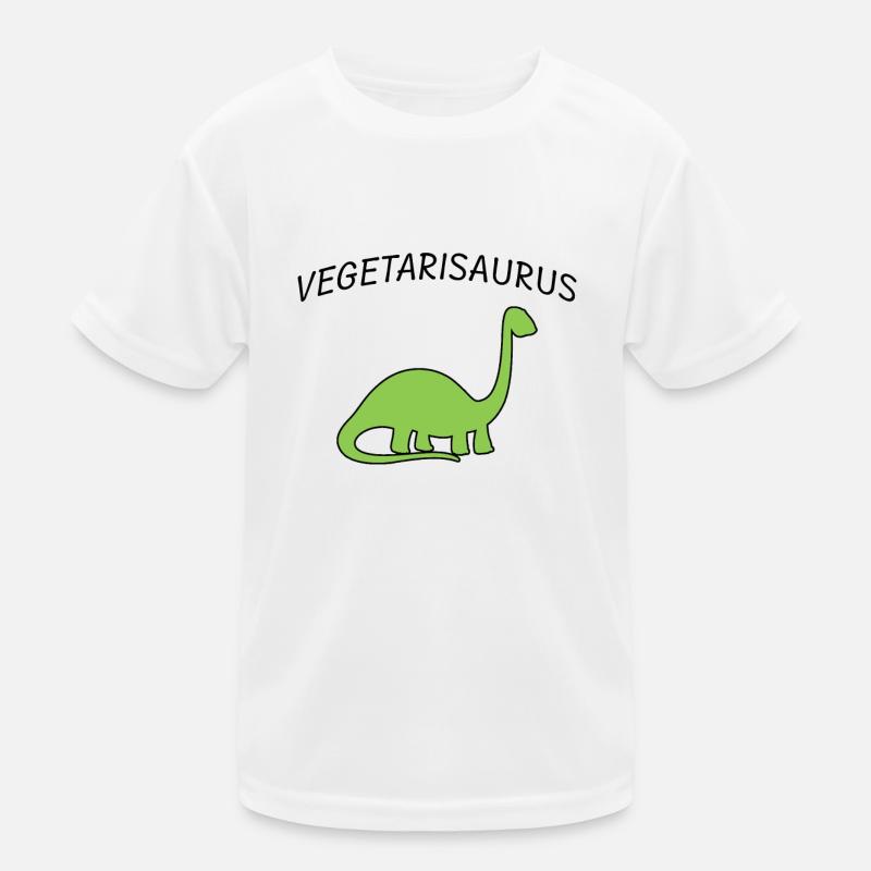 Vegetarier Dinosaurier Kinder Funktions-T-Shirt
