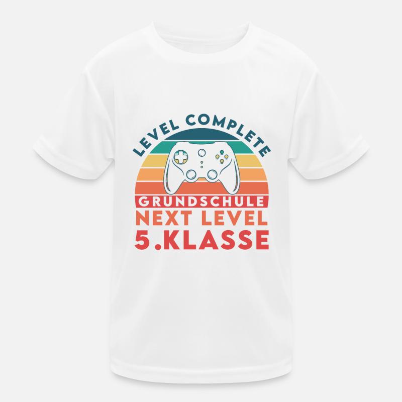 Level Complete Grundschule Next Level 5.Klasse Kinder Funktions-T-Shirt
