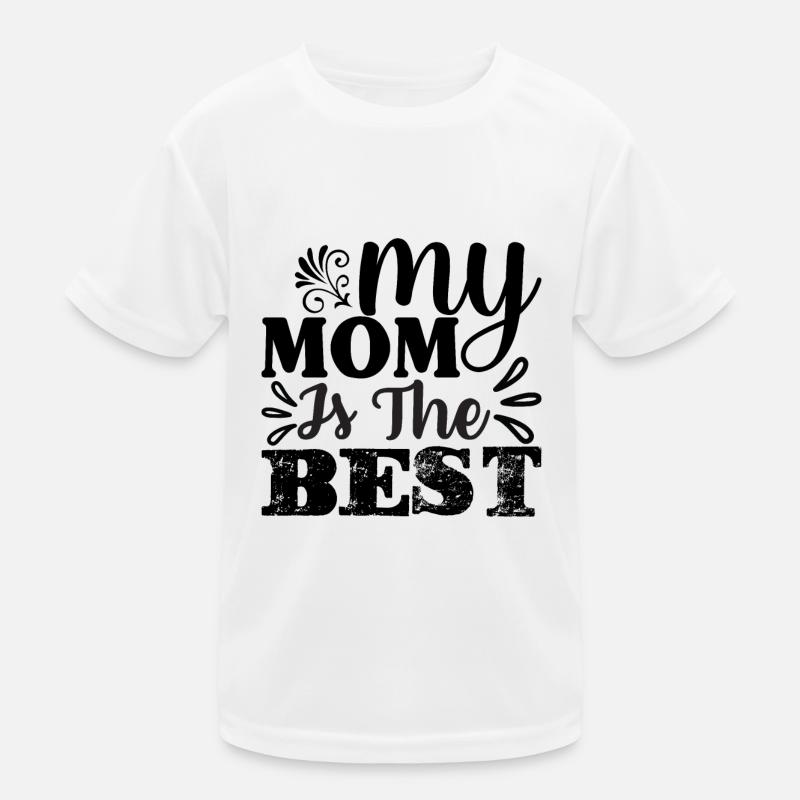 Meine Mutter die Beste Kinder Funktions-T-Shirt