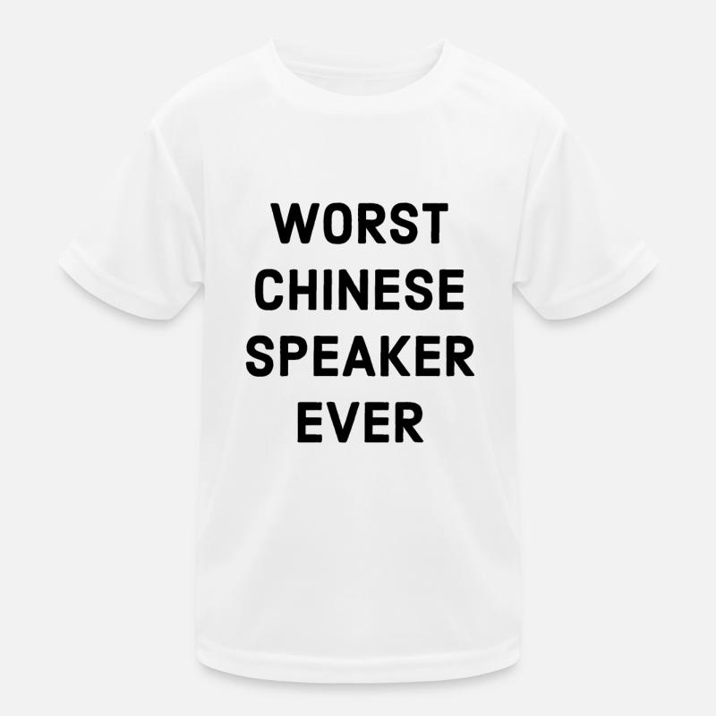 Chinesisch Sprechen Kinder Funktions-T-Shirt