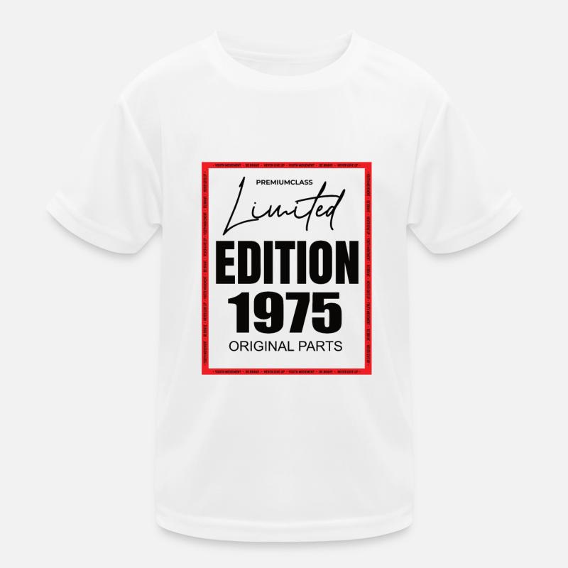 Limited Edition 1975 Kinder Funktions-T-Shirt