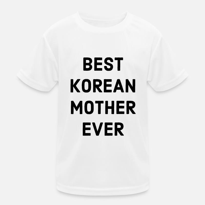 Mère coréenne T-shirt sport Enfant