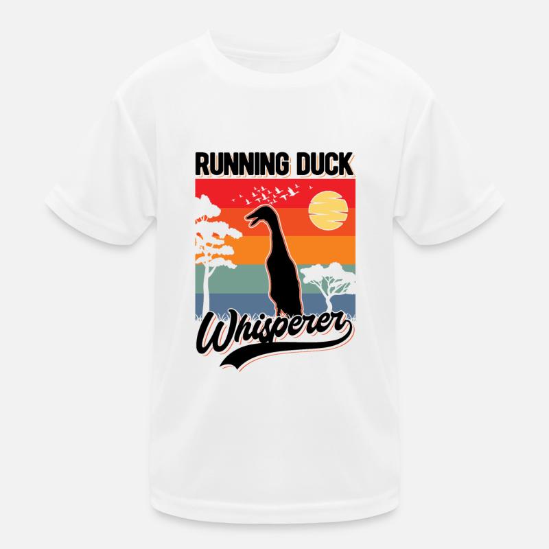 Laufenten Flüsterer Running Duck Whisperer T-shirt sport Enfant