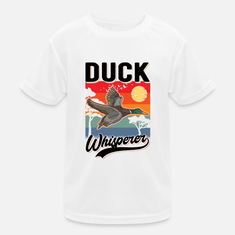 Duck Whisperer Duck Whisperer Duck Breeder Kids Functional T-Shirt