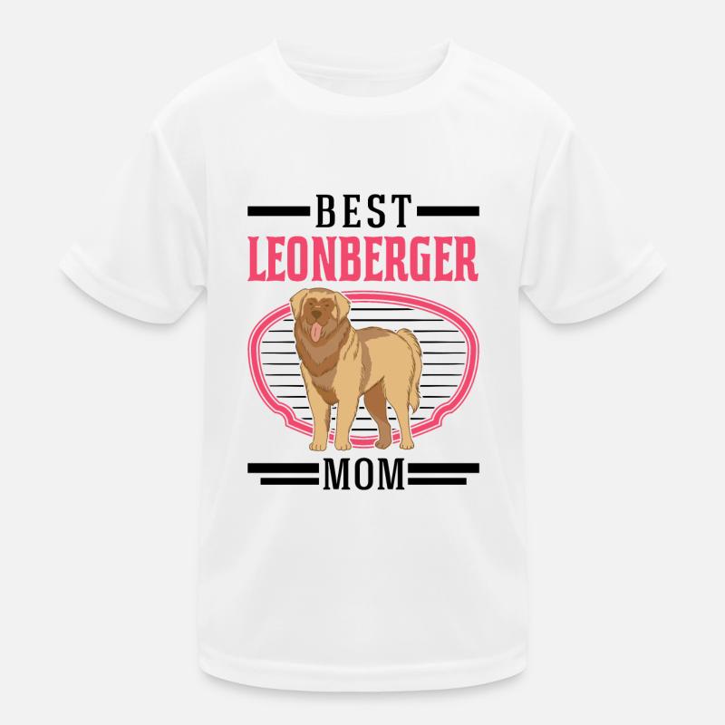 Meilleure maman Leonberger T-shirt sport Enfant