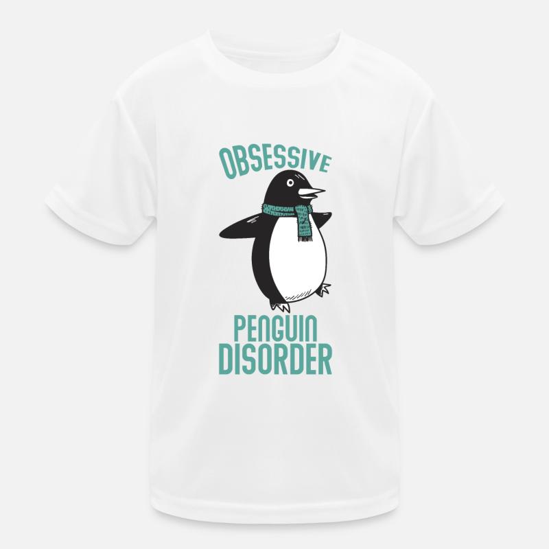 Besessene Pinguin Kinder Funktions-T-Shirt