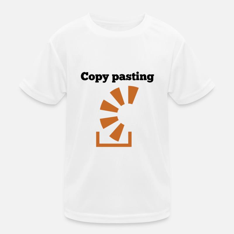 Copy Pasting Programming Coder Software Developer Kinder Funktions-T-Shirt