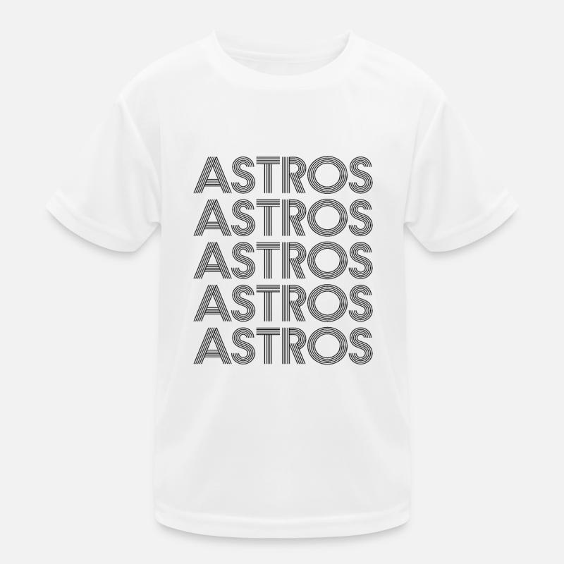 Astros Kids Functional T-Shirt