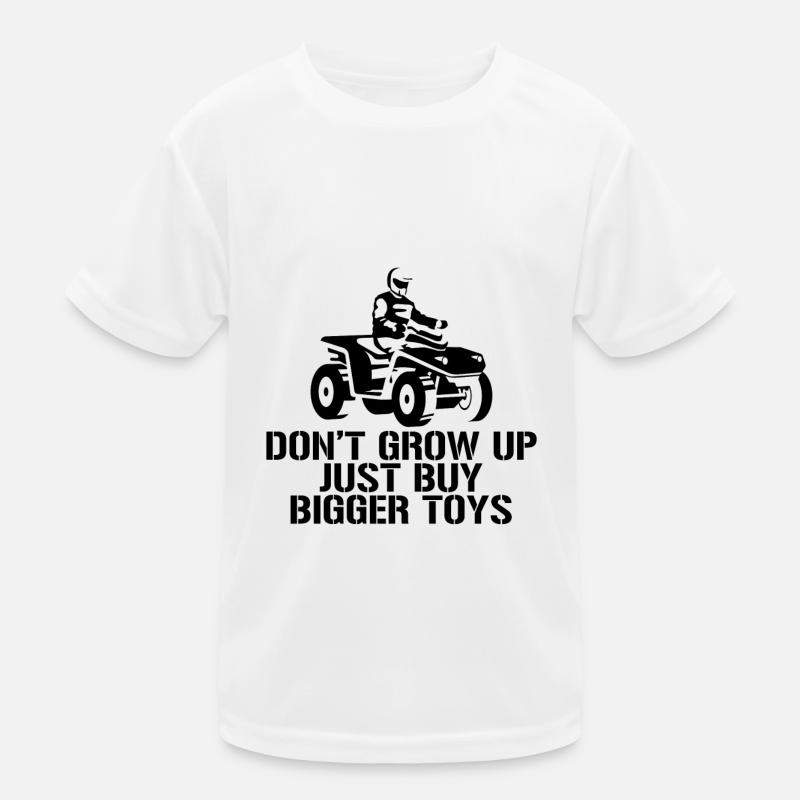 Ne grandissez pas, achetez simplement des jouets plus gros T-shirt sport Enfant