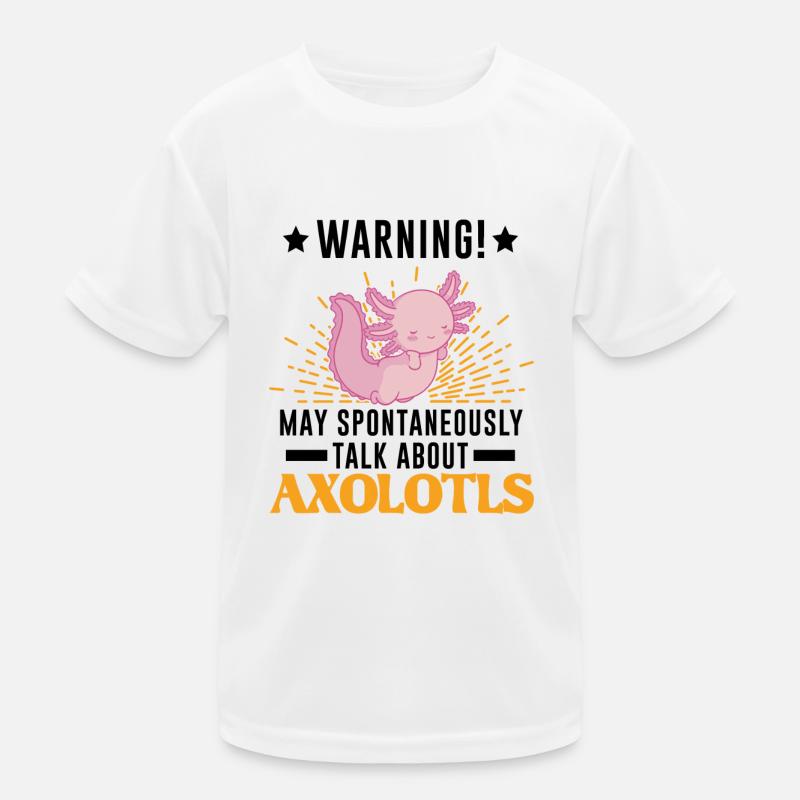 Axolotl Cadeau Queue Lurch T-shirt sport Enfant