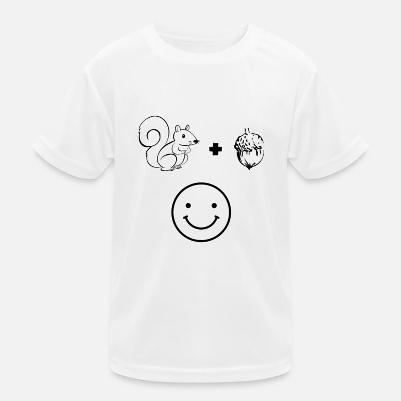 Cute squirrel + squirrel = Kids Functional T-Shirt