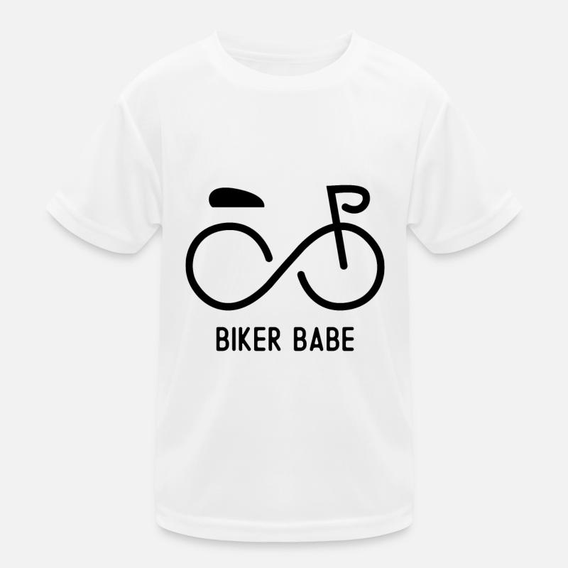 Biker Babe Kids Functional T-Shirt