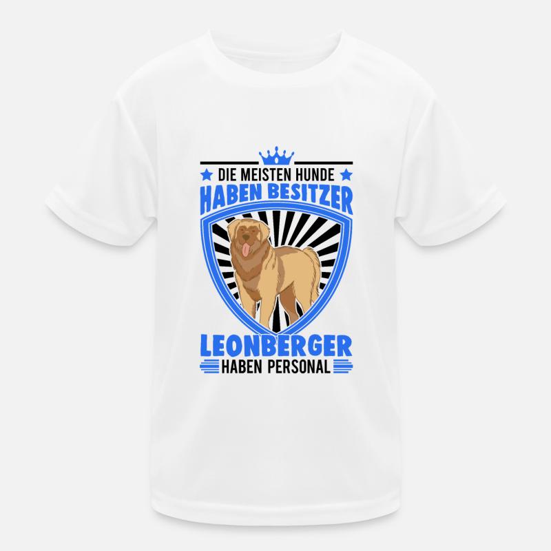 Leonberger Personal Kinder Funktions-T-Shirt