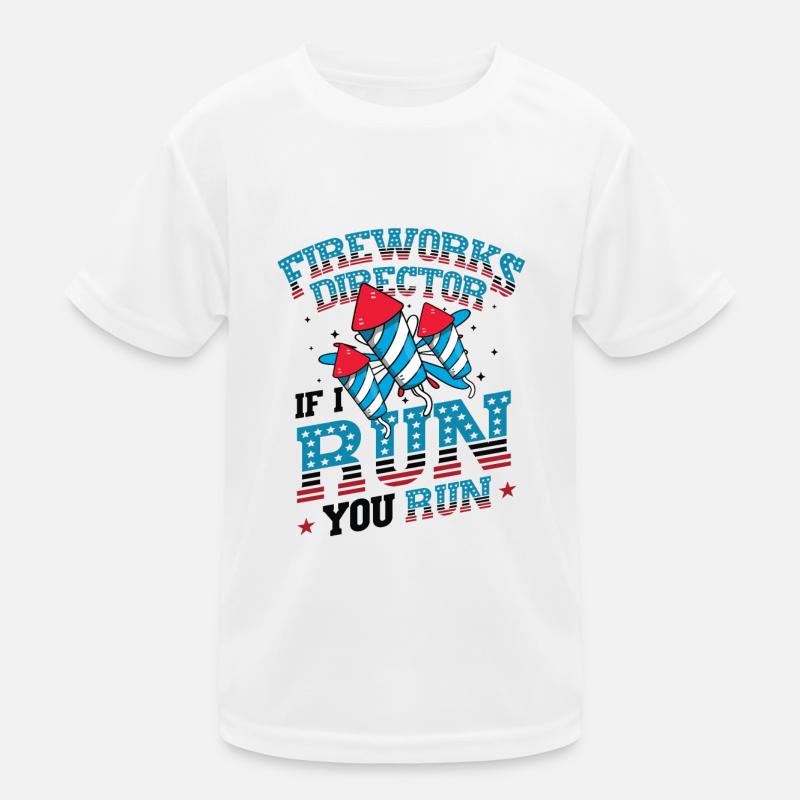 Fireworks Director Si je vous exécute T-shirt sport Enfant