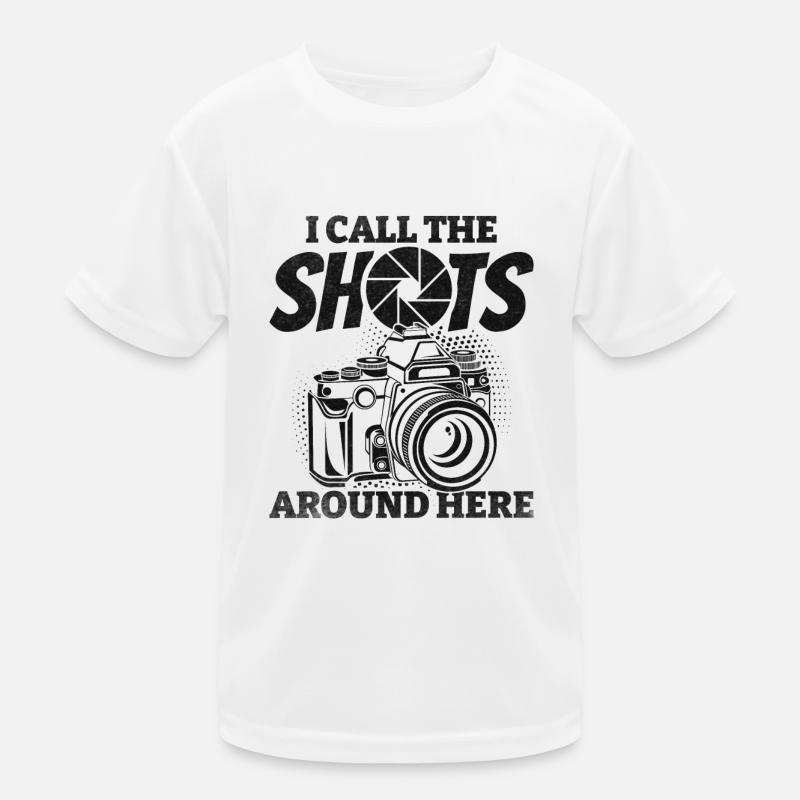 Photography I call it funny here Kids Functional T-Shirt