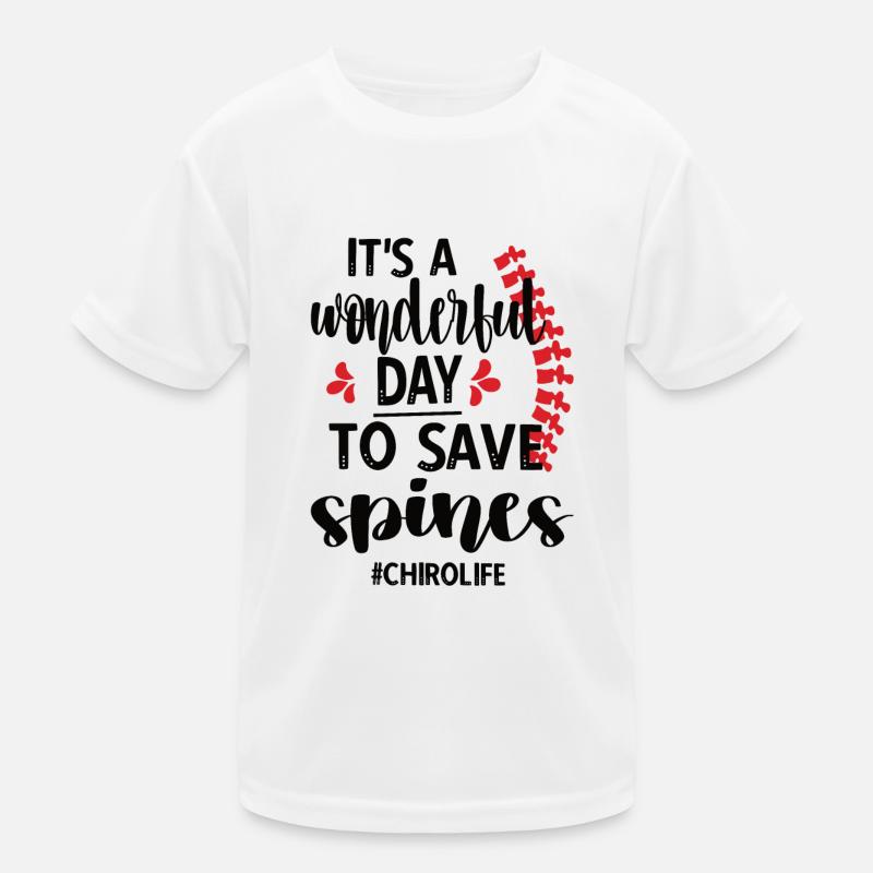 Chiropractor Chiropractic Chiropractor Kids Functional T-Shirt