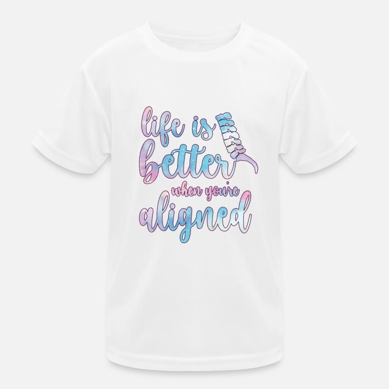 Chiropractor Chiropractic Best Chiropractor Kids Functional T-Shirt