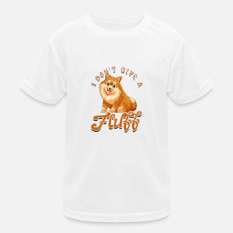 Ich gebe keinen Flaum - Welpe Kinder Funktions-T-Shirt