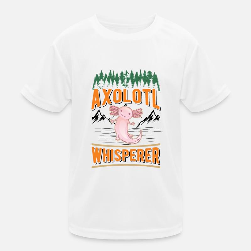 Axolotl Whisperer Tail Lurch Kids Functional T-Shirt