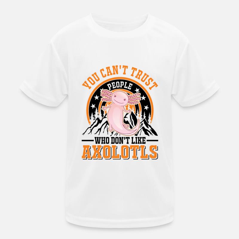 Axolotl Cadeau Queue Lurch T-shirt sport Enfant