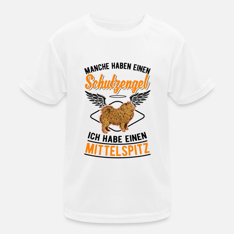 Mittelspitz Schutzengel Kinder Funktions-T-Shirt