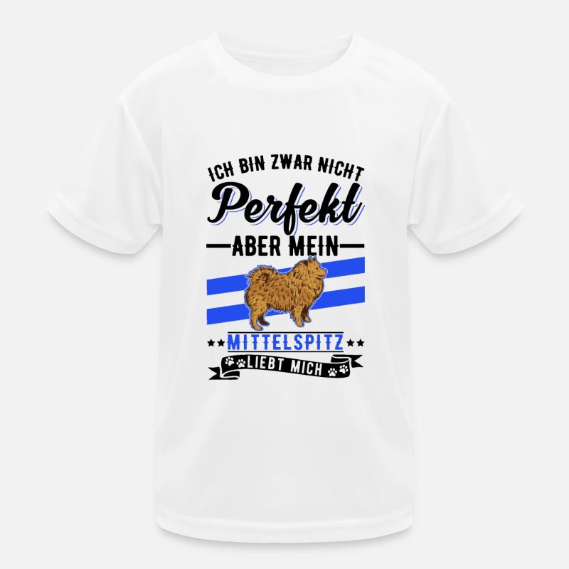 Mittelspitz Besitzer Kinder Funktions-T-Shirt